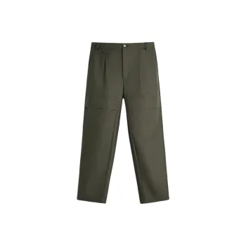 ZARA Casual Pants Men's Brown/Green