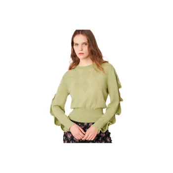 XG Sweater Women's Yellow Green
