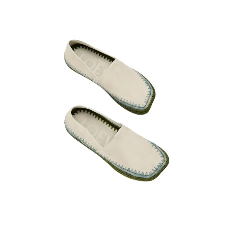 LOEWE Rio Espadrilles Men's Light Gray-3