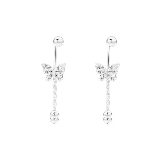NVBBK Sterling Silver Earrings Women's-0