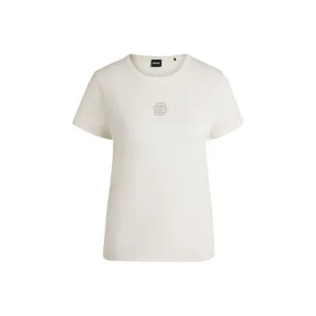 HUGO BOSS SS25 Regular T Shirt Women's White