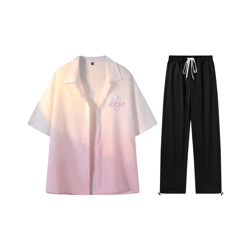 A.X.S.K Shirt Matching Set Unisex-12