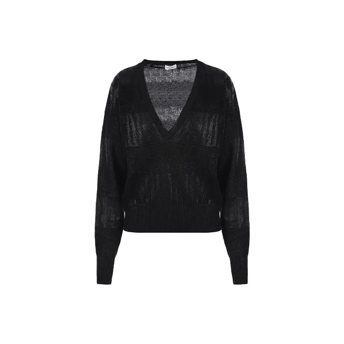 SAINT LAURENT Sweater Women's Black-0