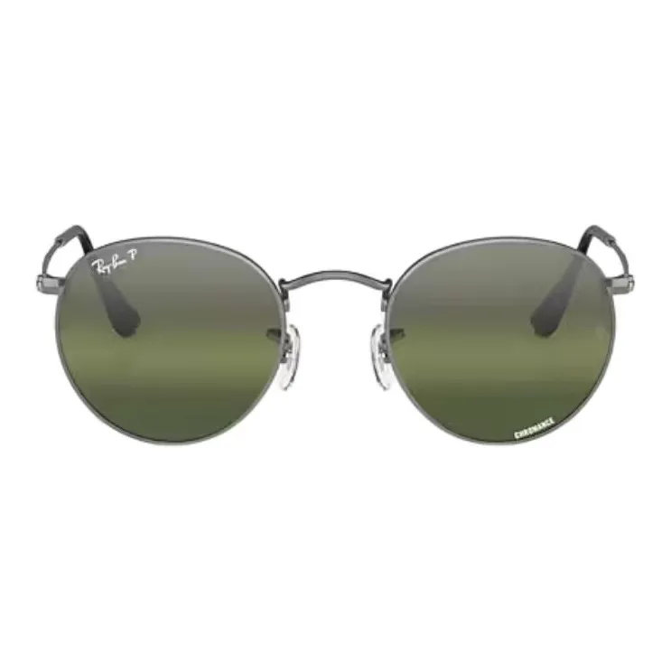 RayBan Round Metal Chromance Round frame Sunglasses-1