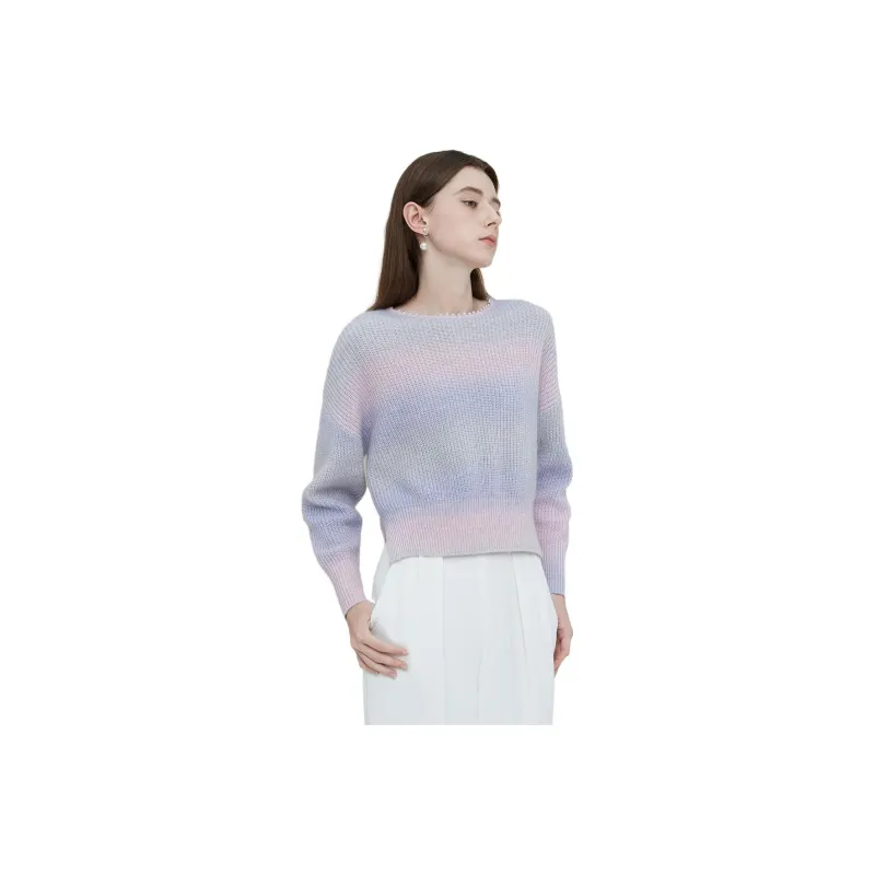 Caroline Sweaters Women's Light Purple-0