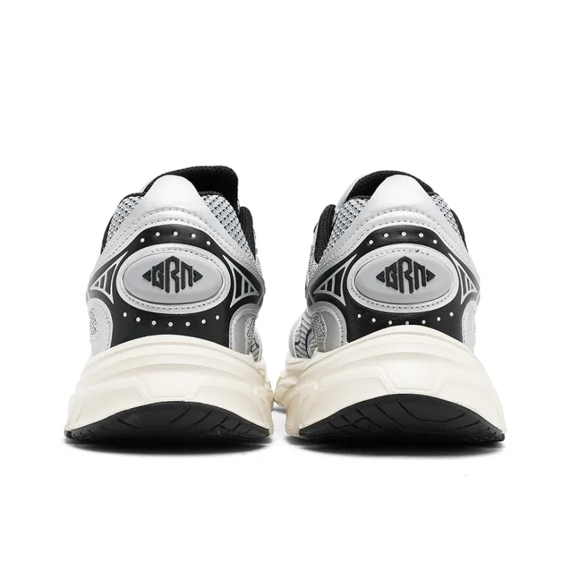 K bird Slip Resistant, Breathable, Height Increasing Low Top Chunky Sneakers Men's-10