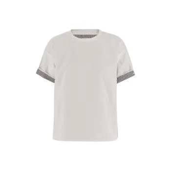 Bottega Veneta Double Layer Striped T Shirt