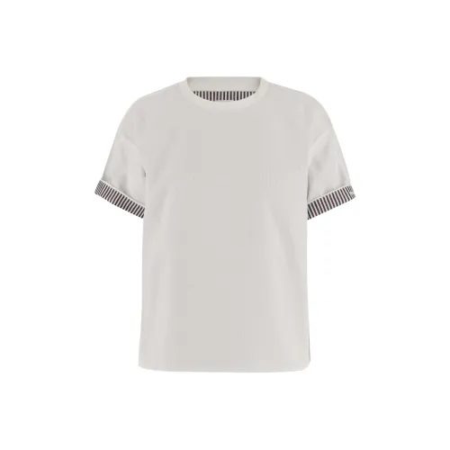 Bottega Veneta Double Layer Striped T Shirt
