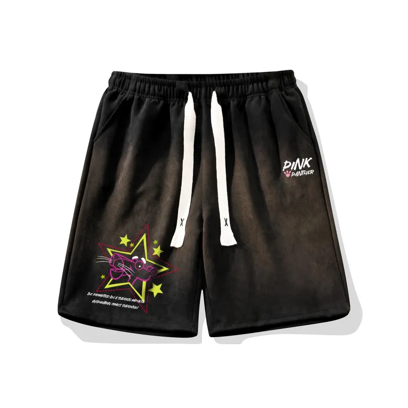 PINK PANTHER Casual Shorts Unisex-4
