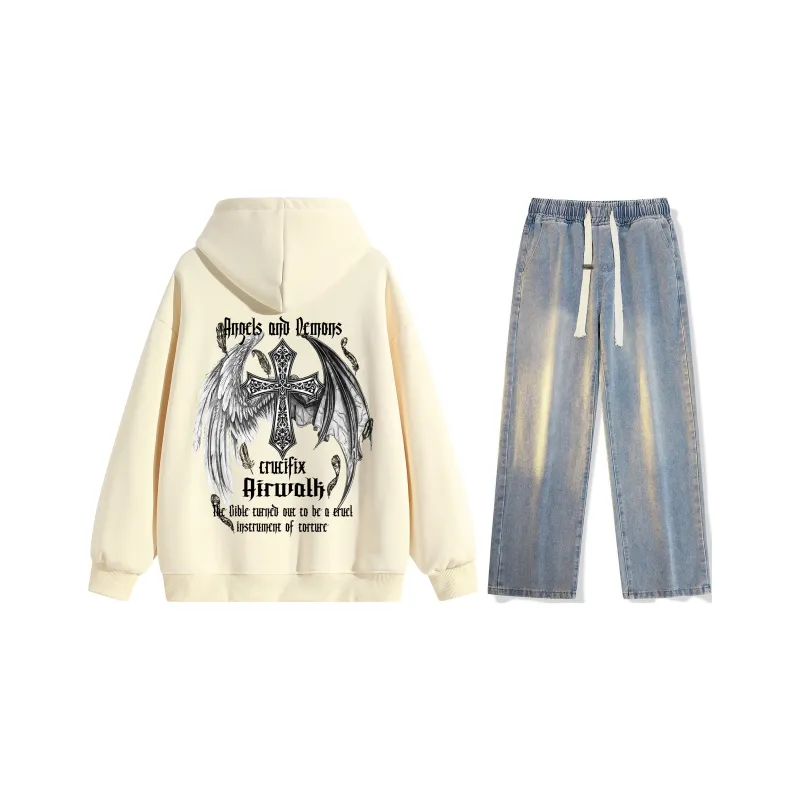 Airwalk Sweatshirt Sets Unisex-32
