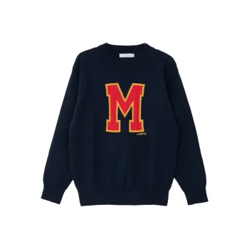 SUNSUNTOWN Sweaters Women's Navy Blue