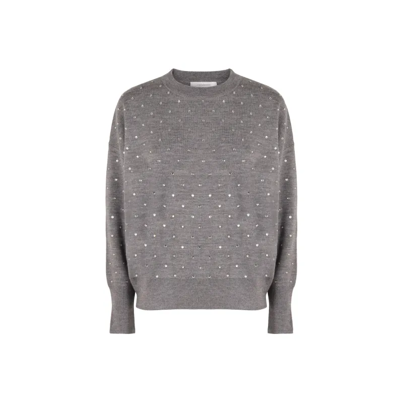 Paco Rabanne Embellished Crewneck Pullover-0