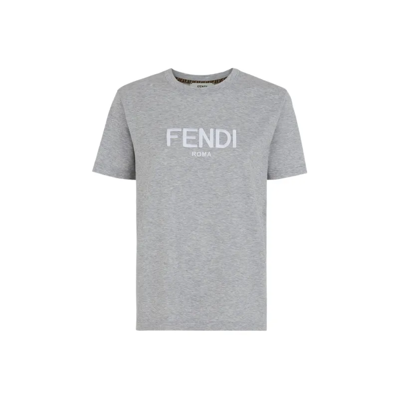FENDI T Shirts Women's Gray-0