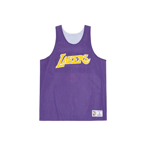 Mitchell & Ness Mastermind Joint Series Basketball Jerseys SW Fan Edition Los Angeles Lakers Unisex Purple