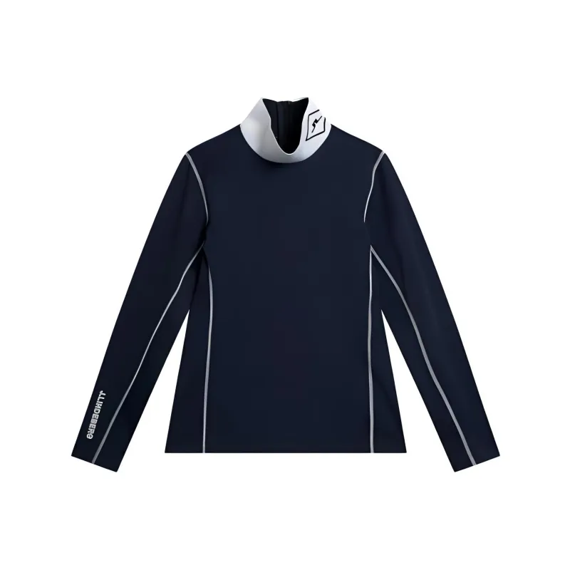 J.Lindeberg T Shirt Women's Marine Blue-0