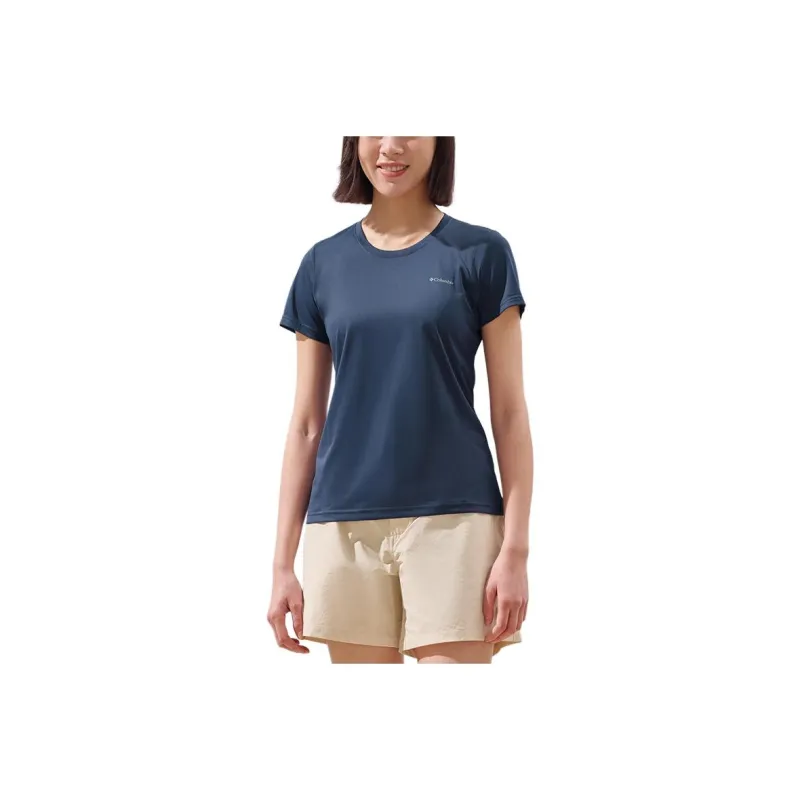 Columbia City Outdoor Collection Regular T-Shirt Women's Marine Blue-0