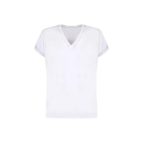 Fabiana Filippi Sequin Detailed V Neck Knitted Top