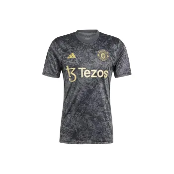 Adidas Free Shipping With AdiClub Manchester United Stone Roses Pre Match Jersey
