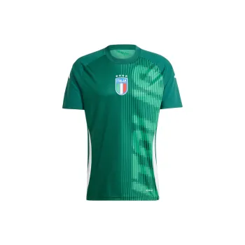 Adidas ITALY PRE MATCH JERSEY Soccer Jerseys Men's Dark Green