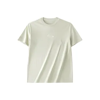 Anta Outdoor Collection Drop Shoulder Sleeve T Shirt Women's Smoke Heather Gray