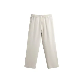 ZARA Casual Pants Men White