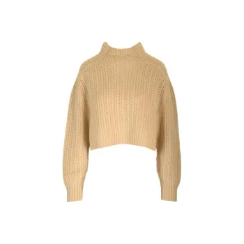 MaxMara Hodeida High Neck Cropped Cardigan