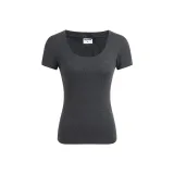 Dark Gray Large U-Neck