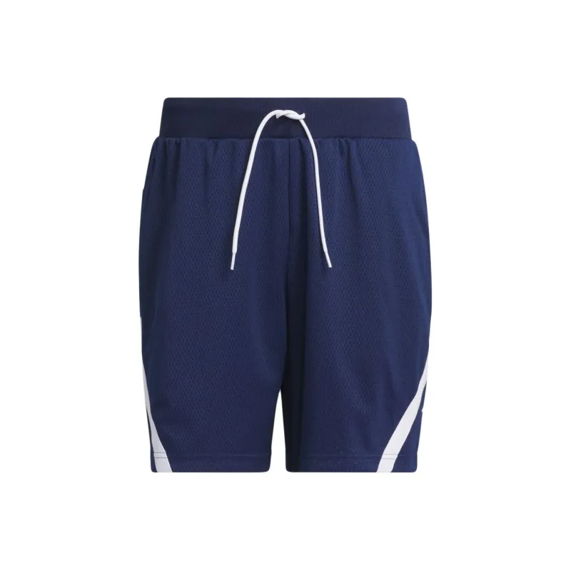 Adidas SS24 Basketball Shorts Men's Marine Blue-0