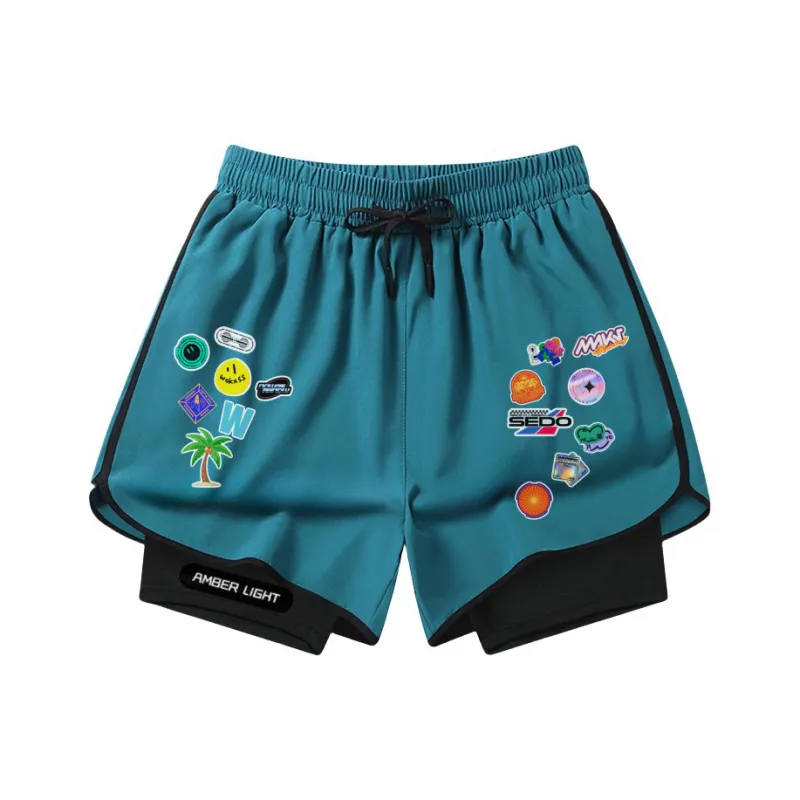 AMBER LIGHT Sports Shorts Unisex-10