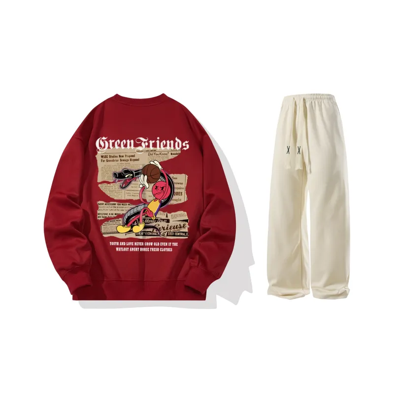 GF x WULIAOYUAN Sweatshirt Set Unisex-30