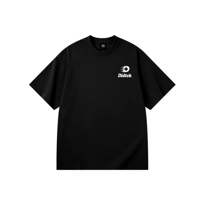 DIDTEK Drop Shoulder Sleeve Short Sleeved T Shirts Unisex-6