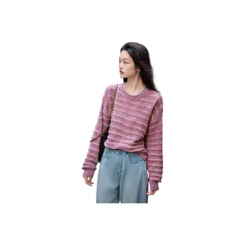 【dme】 Sweater Women's Pink Purple