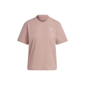 Adidas x Stella McCartney Drop Shoulder Sleeve T Shirt Women's Pink