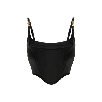 FANSIZHE Crop Tops Women's Black