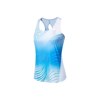 Macondo Tank Tops Women's Blue Shimmer