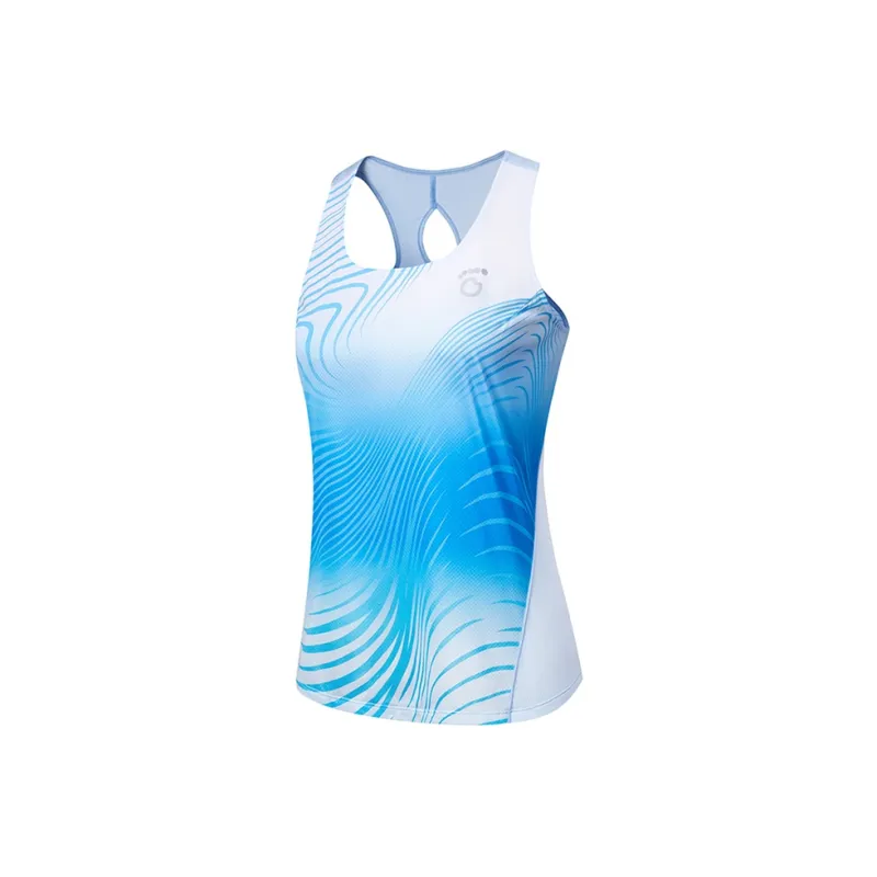 Macondo Tank Tops Women's Blue Shimmer-0