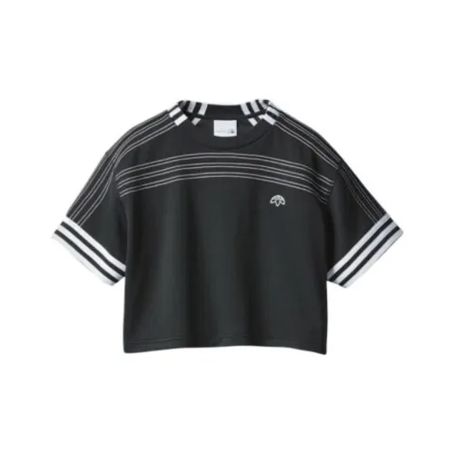 Alexander Wang X Adidas Originals Alexander Wang Co brand T Shirts Women's Black