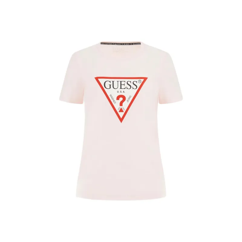 GUESS T-Shirt Women's Light Pink-0