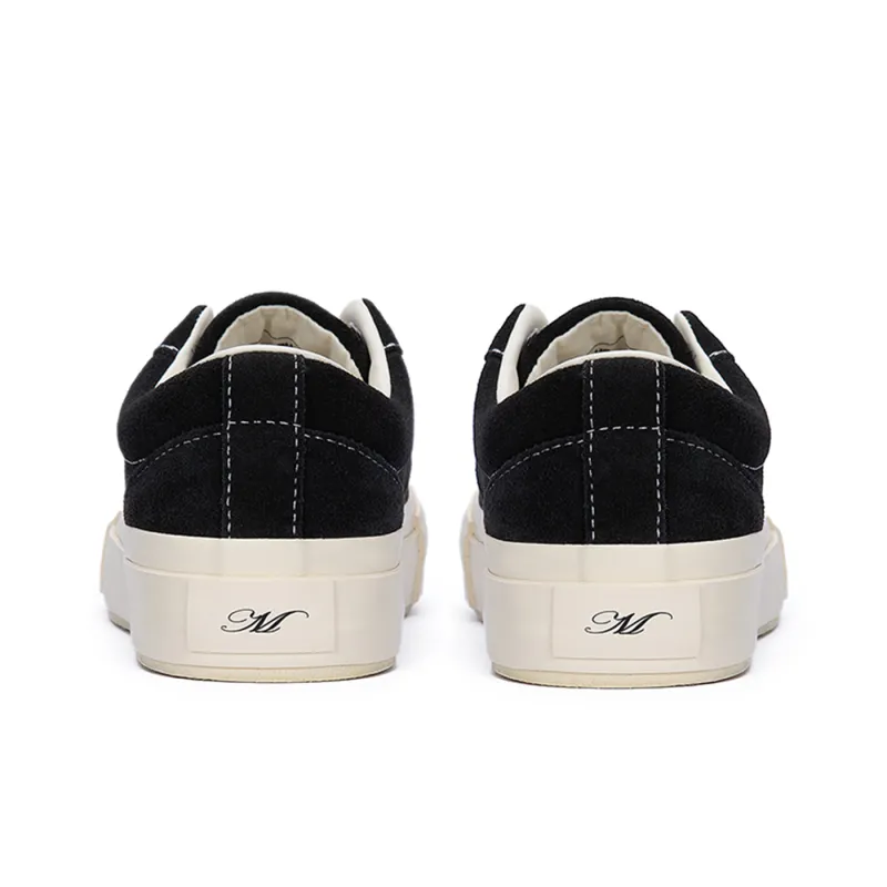 MATNUT Skateboard Shoes Unisex Low Top Black-4