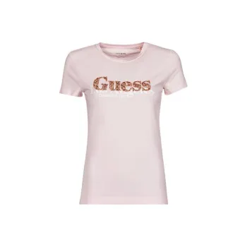 GUESS T-Shirts Women's Pink