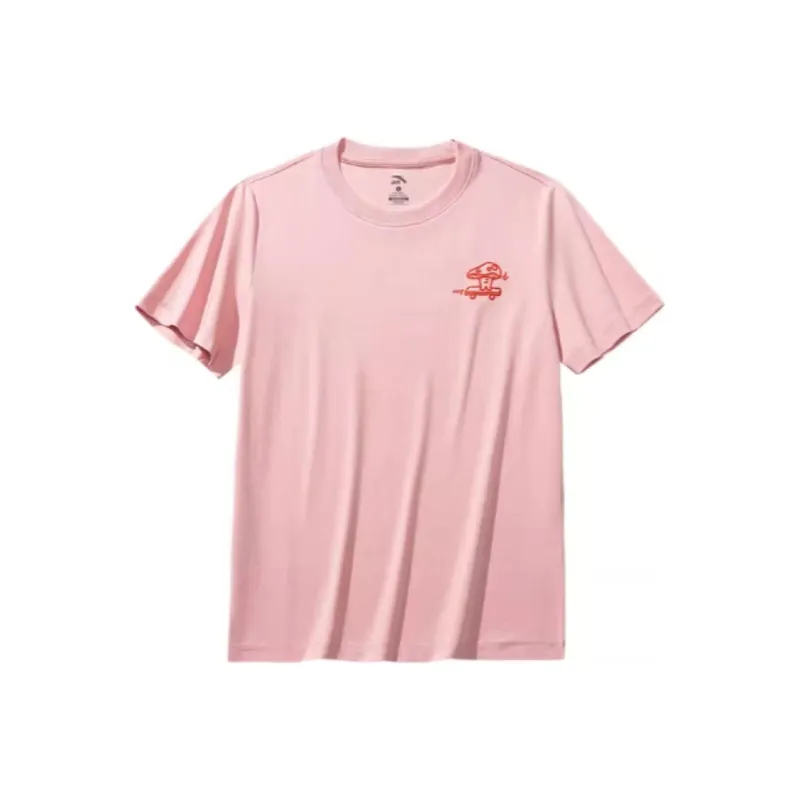 Anta x CHAOJIZHIWU,LIANMINGKUAN Life Collection T Shirt Women's Watermelon Pink-0
