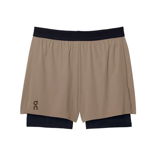 On Performance Sports Shorts Men's Graphite Gray/Black