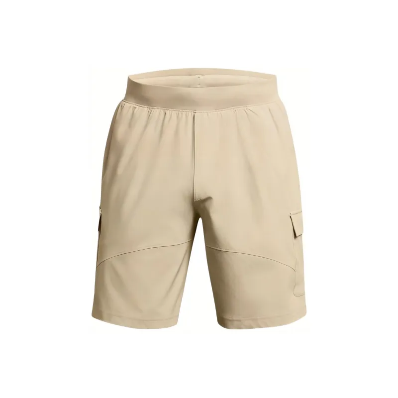 Under Armour Sports Shorts Men's Khaki Gray-0