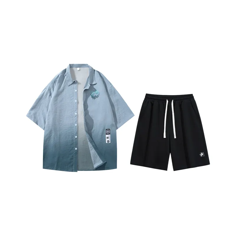 BOBBY ABLEY Shirt Matching Set Unisex-18