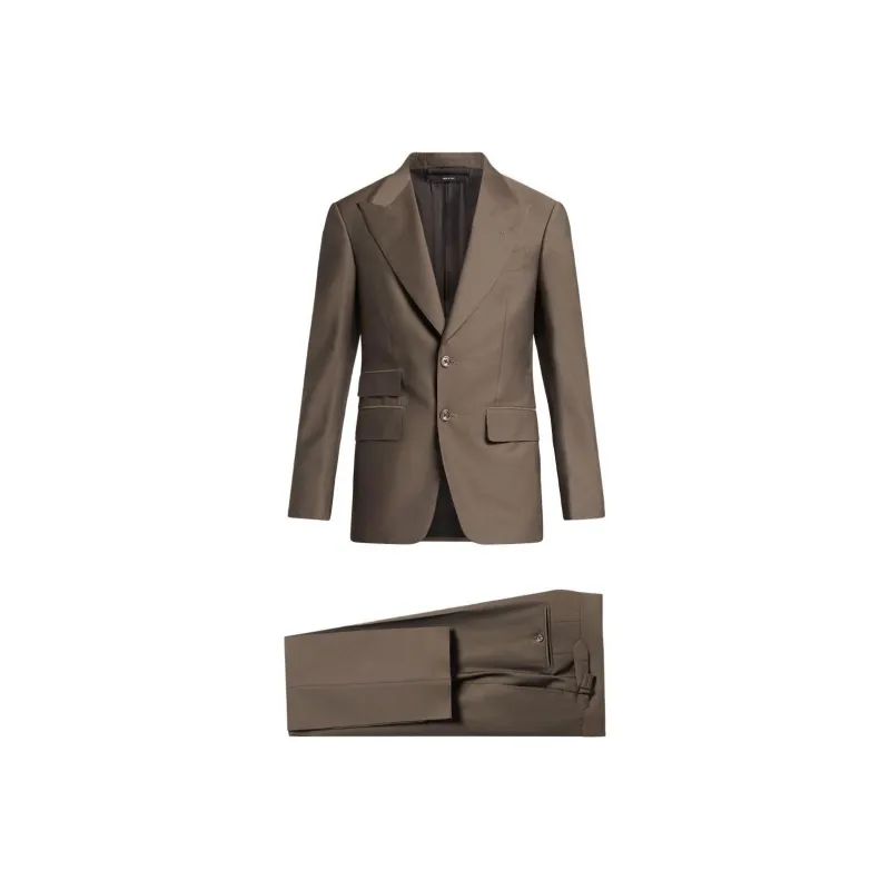 TOM FORD SS24 Business Suits Men's Brown-0
