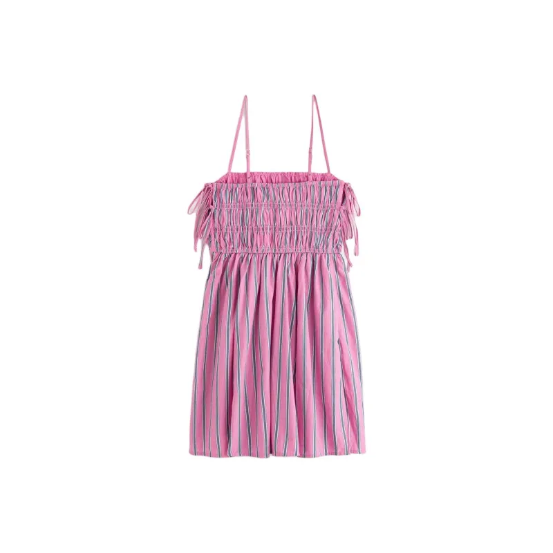 Abercrombie＆Fitch Slip Dress Women's Bright Pink-1