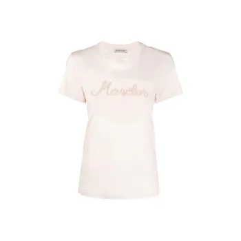 Moncler SS22 T Shirts Women's Pink