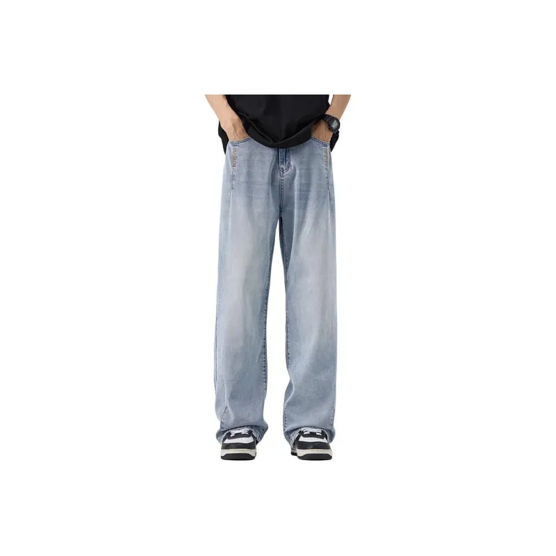 Menglaini Jeans Unisex-3