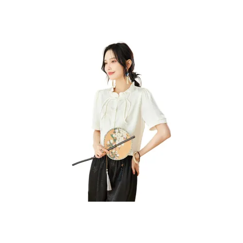 TERRE BLEUE T Shirt Women's Apricot