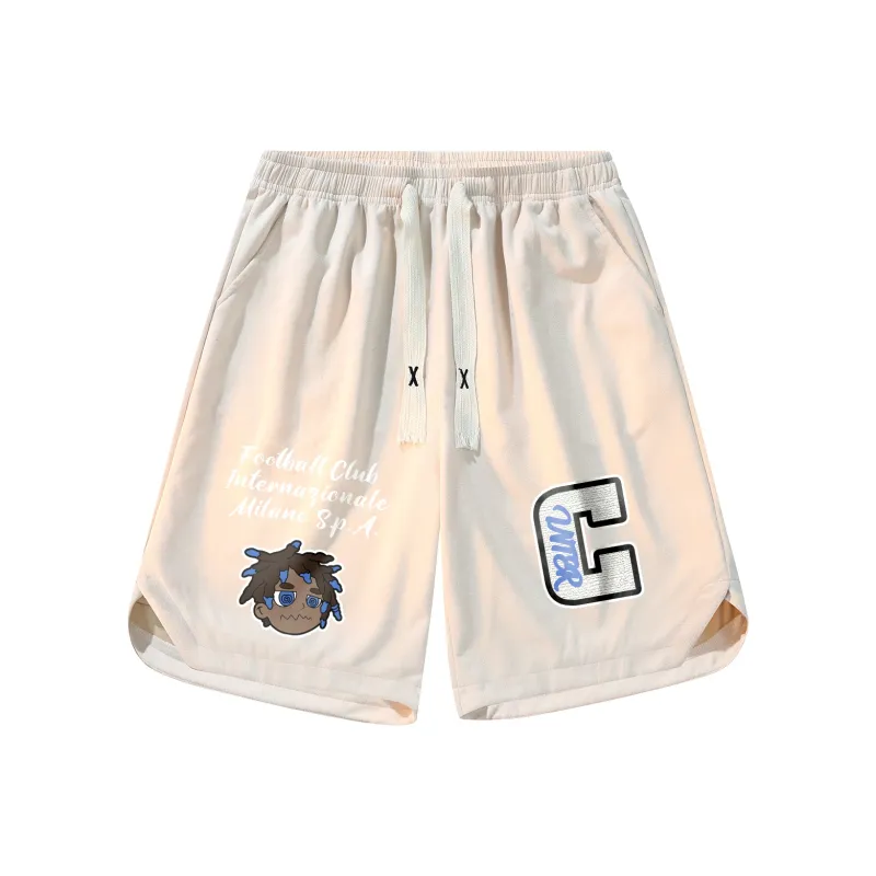 F.C. Internazionale Milano Casual Shorts Summer Unisex-0